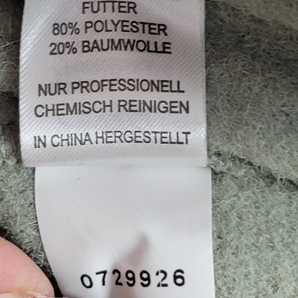 Antrophologie Fleece jacket size L Boxi Shacket sage green color - Picture 11 of 13